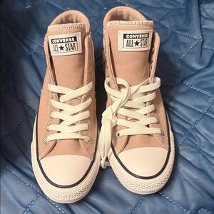 Converse All Star High-Tops in Beige Brand New. Never Worn in box!